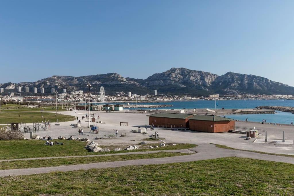 Residence Bord De Mer-Terasse-Plage Prado David Marseille Exterior photo